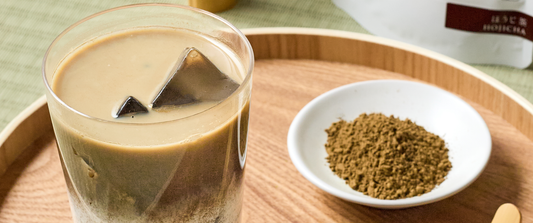Hojicha Iced Latte Recipe