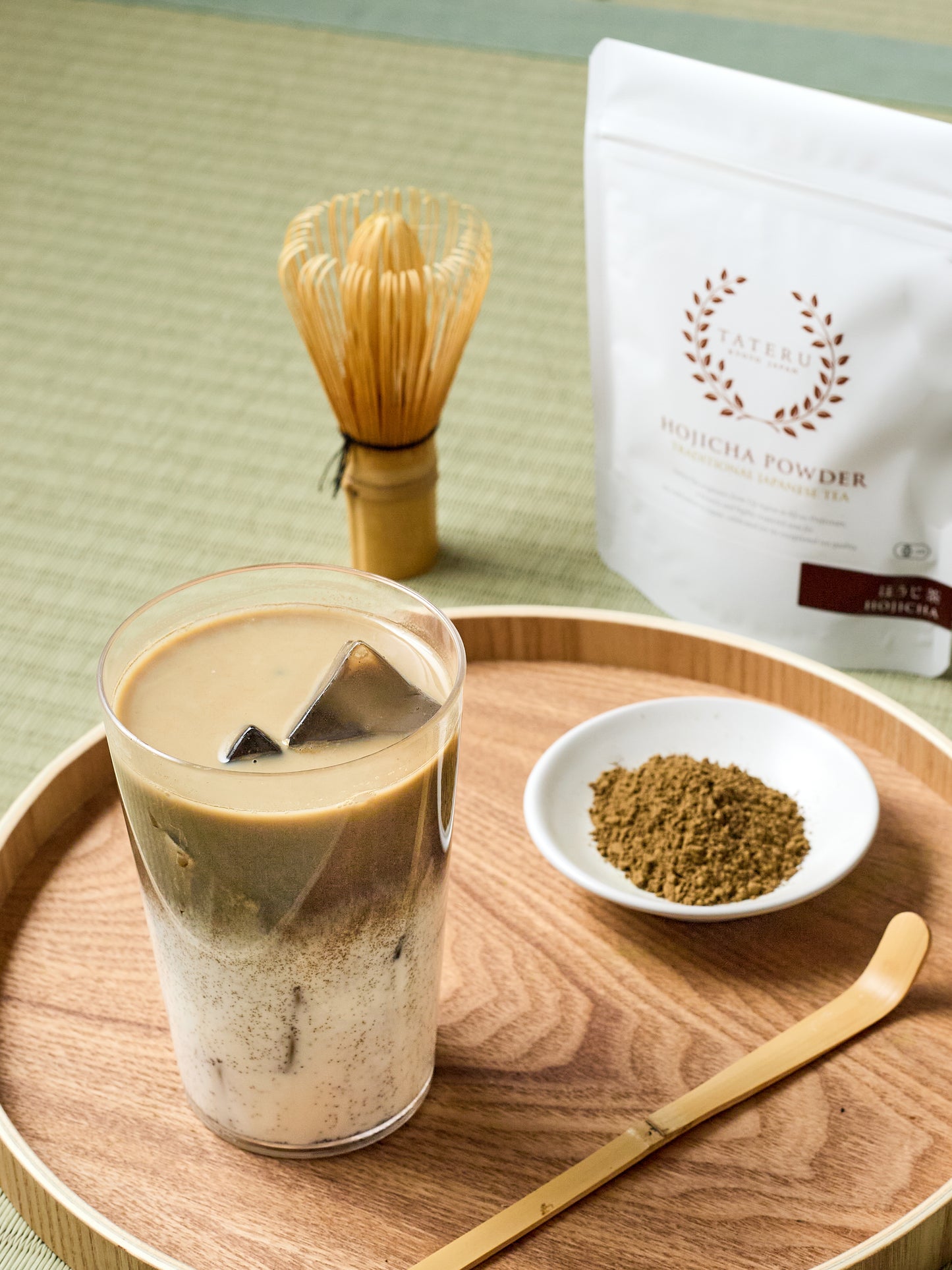 Tateru Hojicha Latte Powder